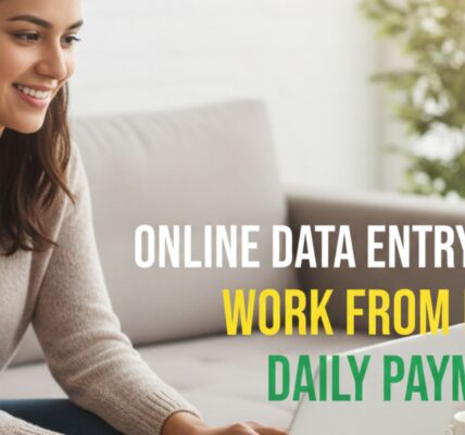 Online Data Entry Jobs Work From Home Daily Payment